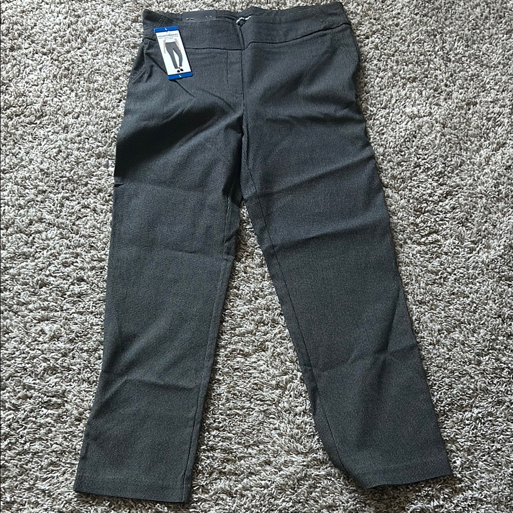 Hilary Radley Gray Ankle Pants
